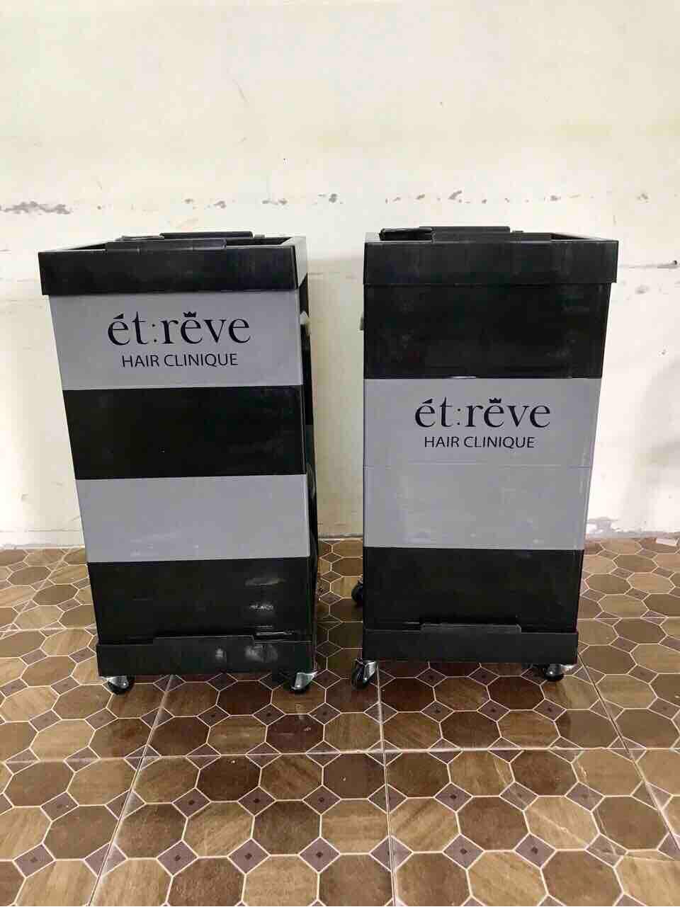 [HCM]Xe đẩy dụng cụ làm tóc cho salon cao cấp