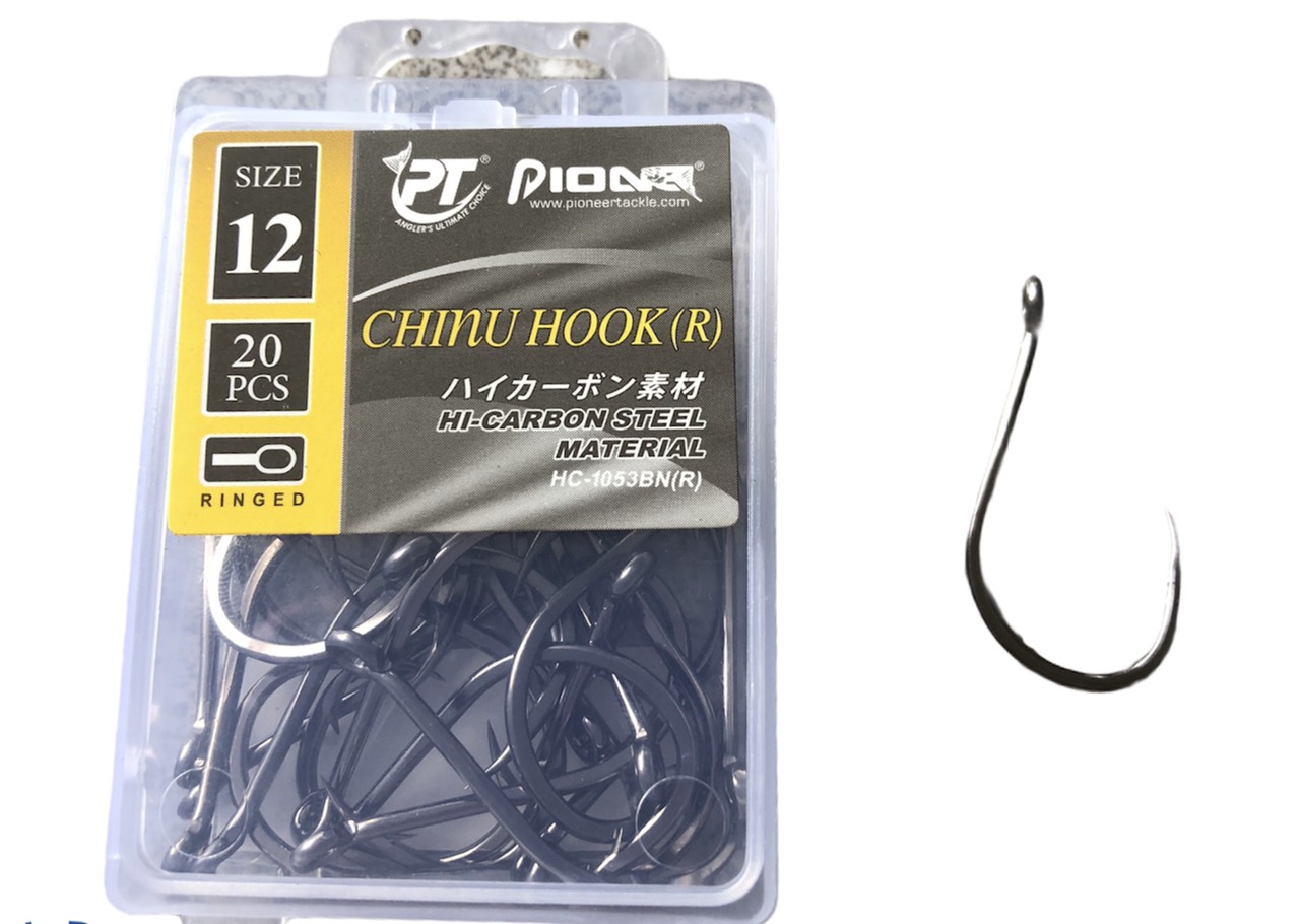 Bộ combo 3 hộp lưỡi CHINU HOOK(R) size 12 ( 20 lưỡi)
