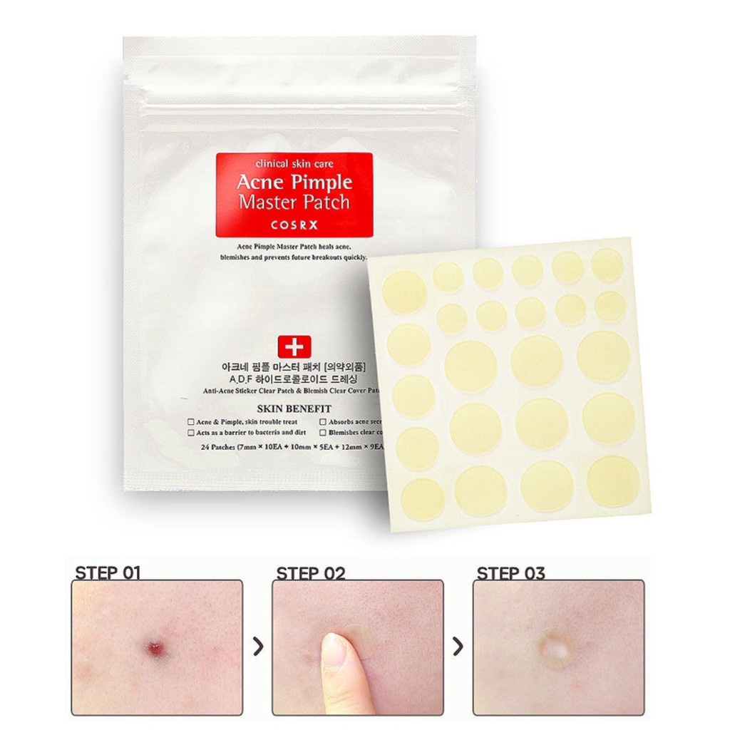 Miếng dán mụn Cosrx Pimple Master Patch (24 miếng dán)