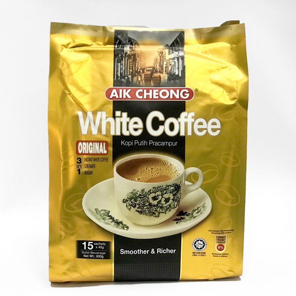 White Coffee 3 in 1 Aik Cheong Malaysia 600g