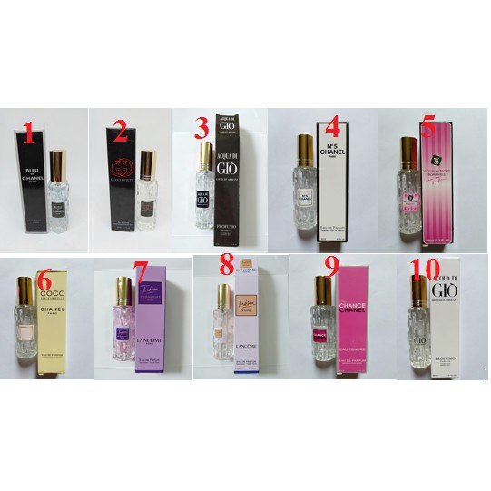 [HCM]Nước hoa 4D nam/nữ 20ml