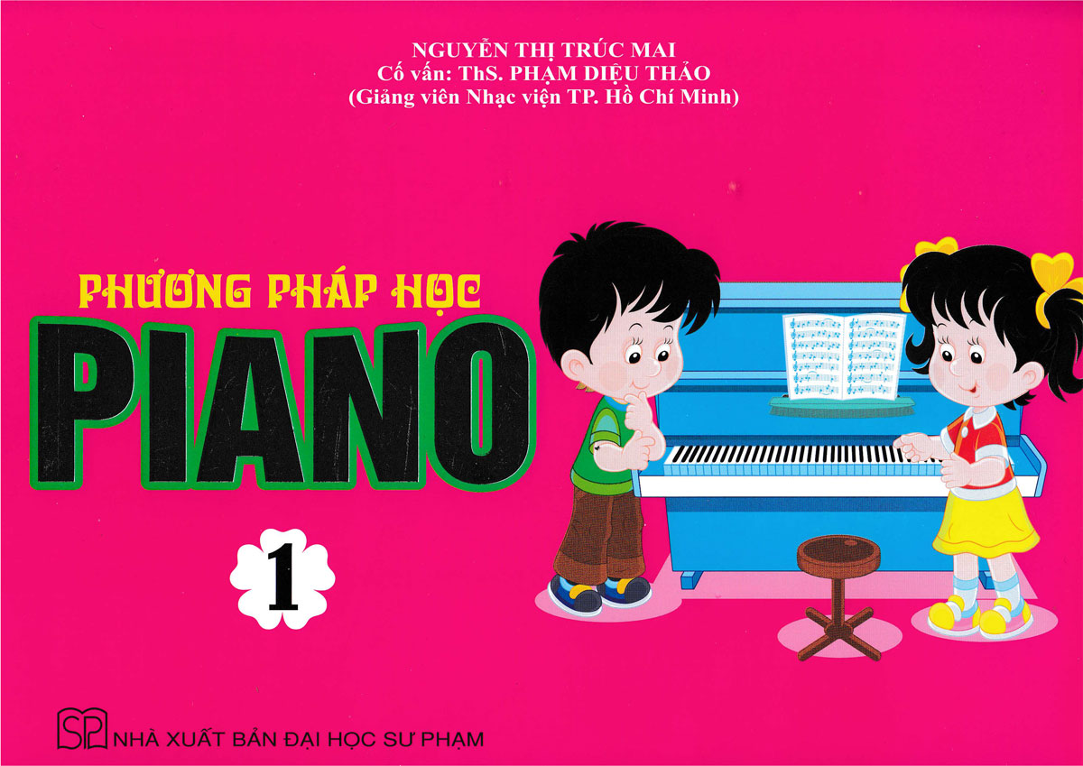 Sách Phương Pháp Học Piano 1 - Hồng Ân  - Newshop