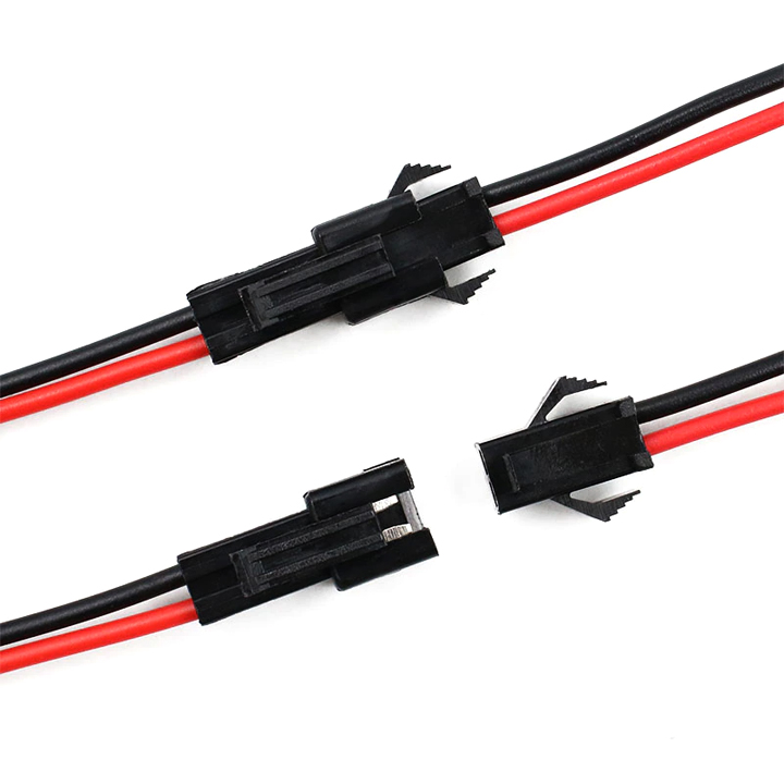Cặp Jack Kết Nối Đực Cái SM - 2P 2.54mm