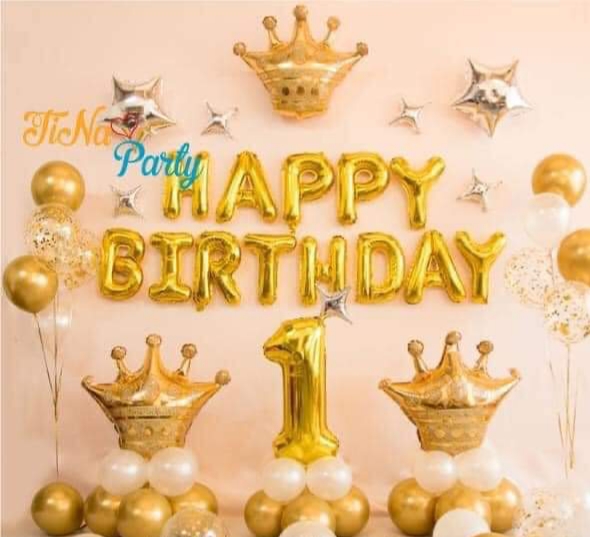 Set Bóng Trang Trí Sinh Nhật, Mừng Thôi Nôi Cho Bé Như Ảnh