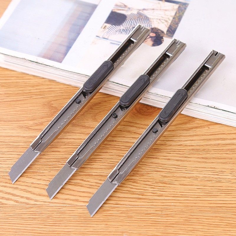Bộ 2 Dao dọc giấy vỏ Inox tiện dụng {L4}