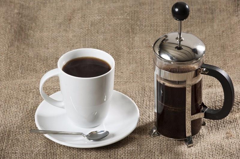 Bình Pha Cafe Kiểu Pháp 350ml (Bạc) - Bình pha cà phê  French press ép cà phê