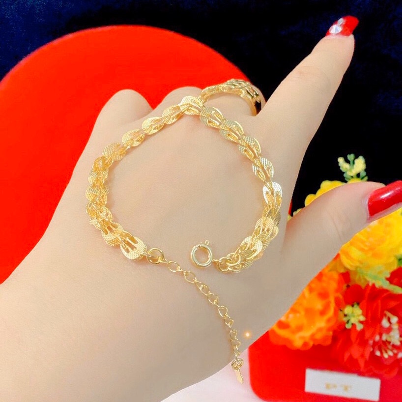 Lắc tay phụng mạ vàng 18k cực đẹp