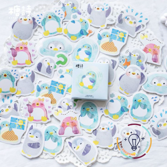 Hộp Miếng Dán Sticker Trang Trí Nhiều Mẫu Lựa Chọn