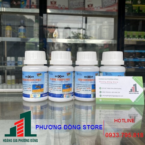 Thuốc diệt muỗi Boxer Permethrin 50EC - Chai 100ml