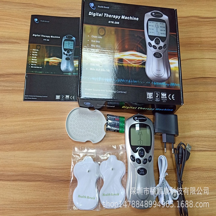 MÁY MASSAGE TRỊ LIỆU XUNG ĐIỆN 4 MIẾNG DÁN