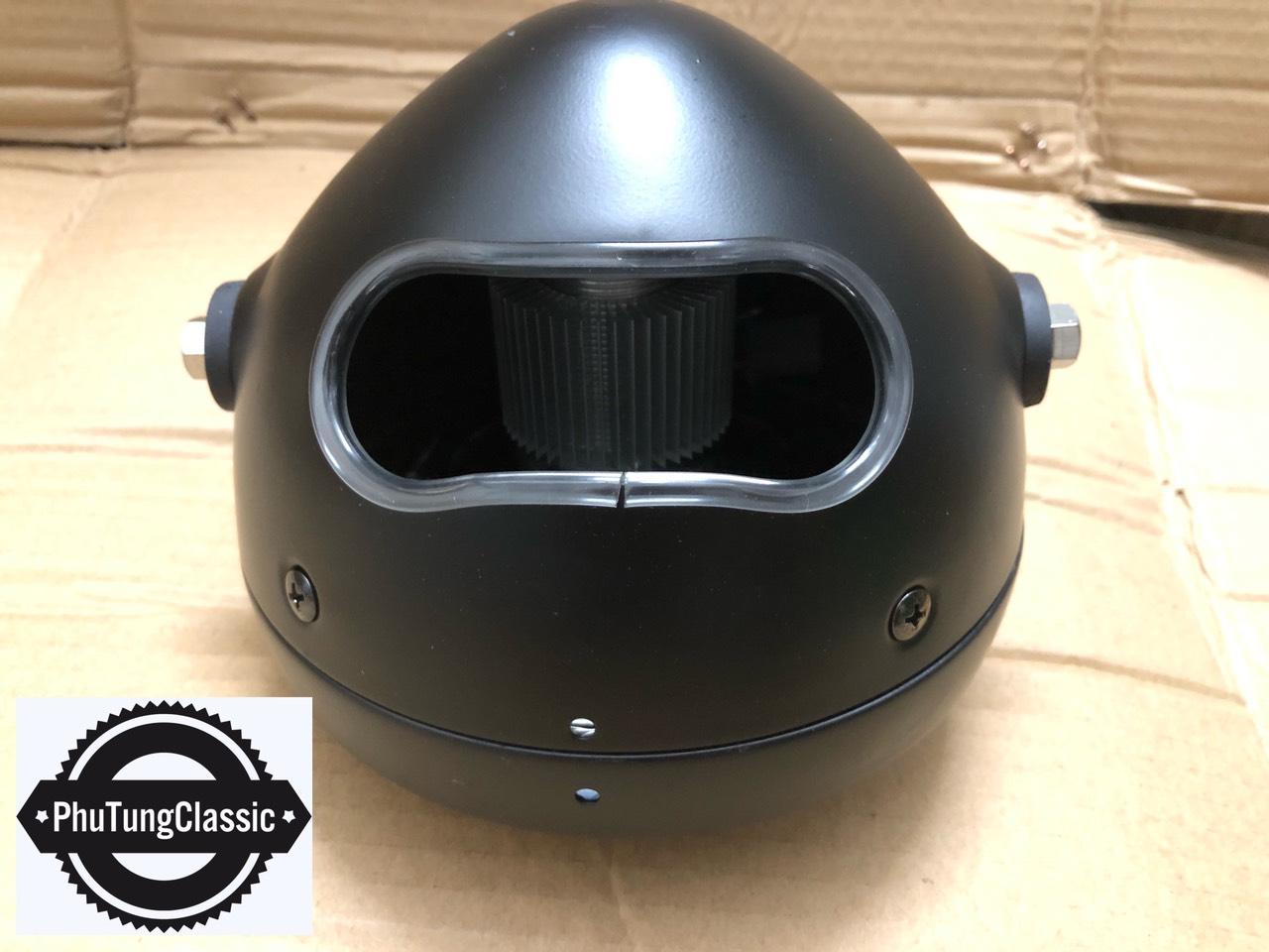Pha Led kiểu dáng SU GN125, độ các dòng xe classic, cafe racer...