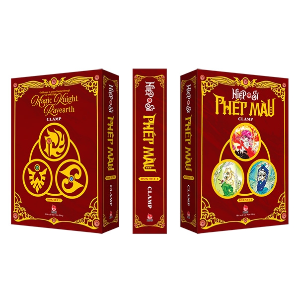 Fahasa - Boxset Hiệp Sĩ Phép Màu - Magic Knight Rayearth