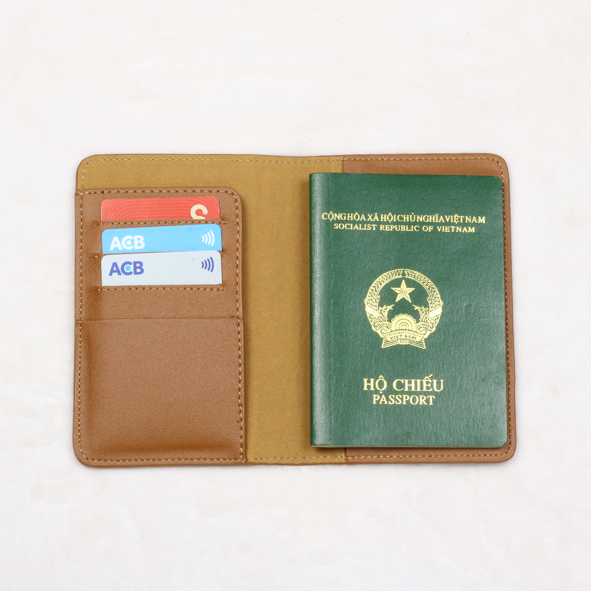 Ví Da Đựng Passport Hộ Chiếu GIPSY