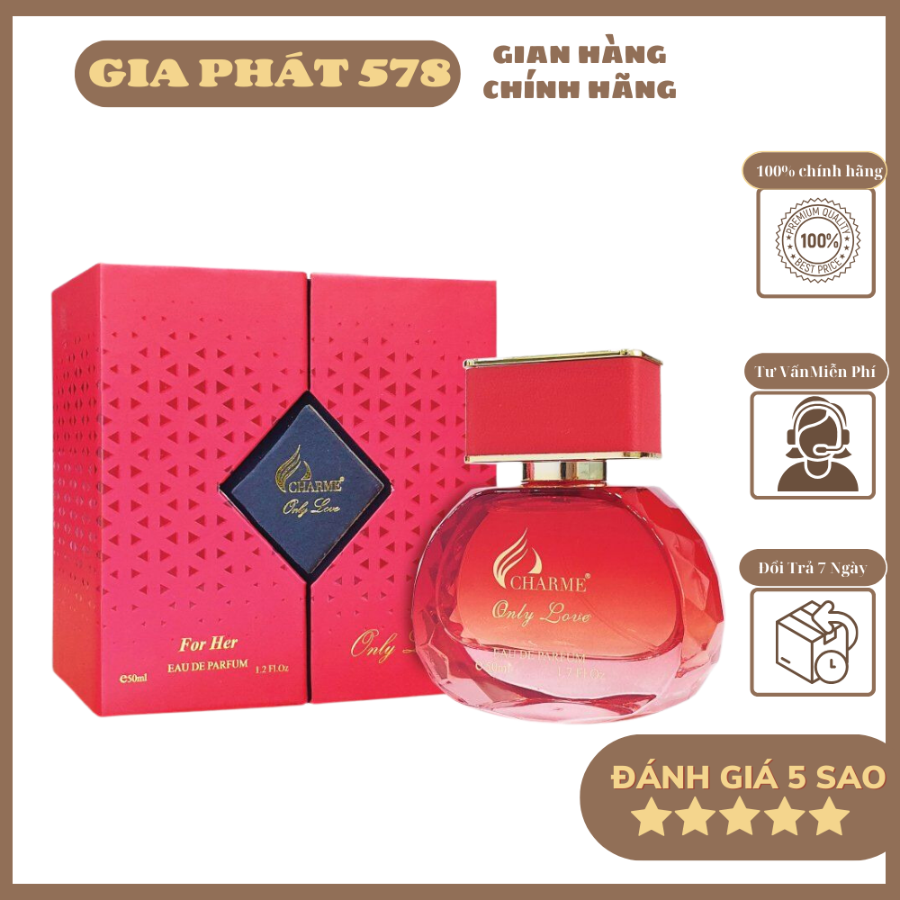 NƯỚC HOA NỮ ONLY LOVE CHAI 50ML