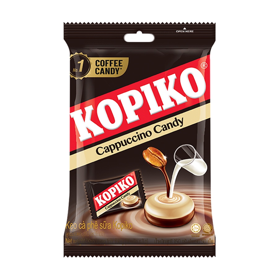 Kẹo Cà Phê Kopiko Gói 135g (40 viên)
