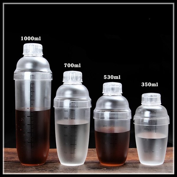 Bình lắc Shaker nhựa - 350ml, 500ml, 700ml - CLOUDMART