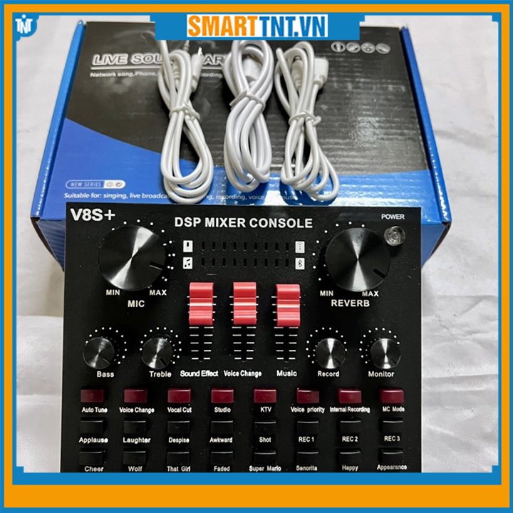 Trọn Bộ Hát Thu Âm Sound-Card V8S+ Micro BM900 Live Stream Tại Nhà - Bộ hát karaoke livestream giá rẻ - Combo Mic Livestream Hát Karaoke Chỉnh Giọng Chuyên Nghiệp