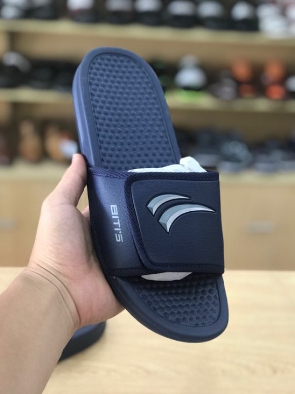 Dép lê nam BT DEM067 nhẹ, êm bền size 38-43 màu xanh và đen (hỗ trợ khâu có điều kiện) giá rẻ
