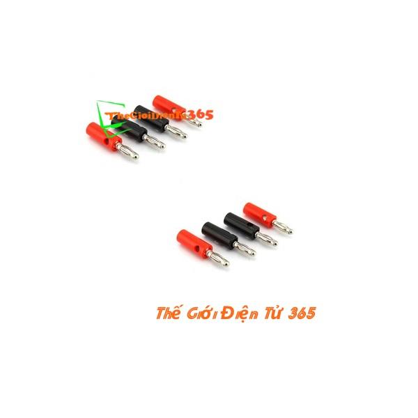 5 cặp jack bắp chuối đực cặp jack đỏ-đen