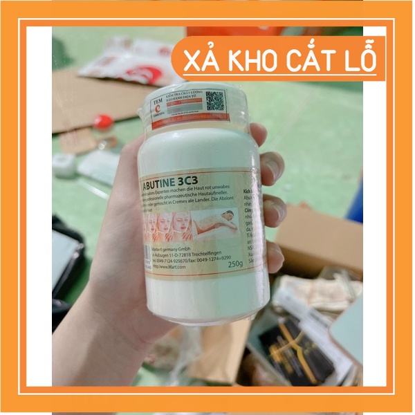Kem Body Kích Trắng Abutine 3C3 250g Siêu Kích Trắng Da Chuyên Sâu, Siêu Trắng Mịn