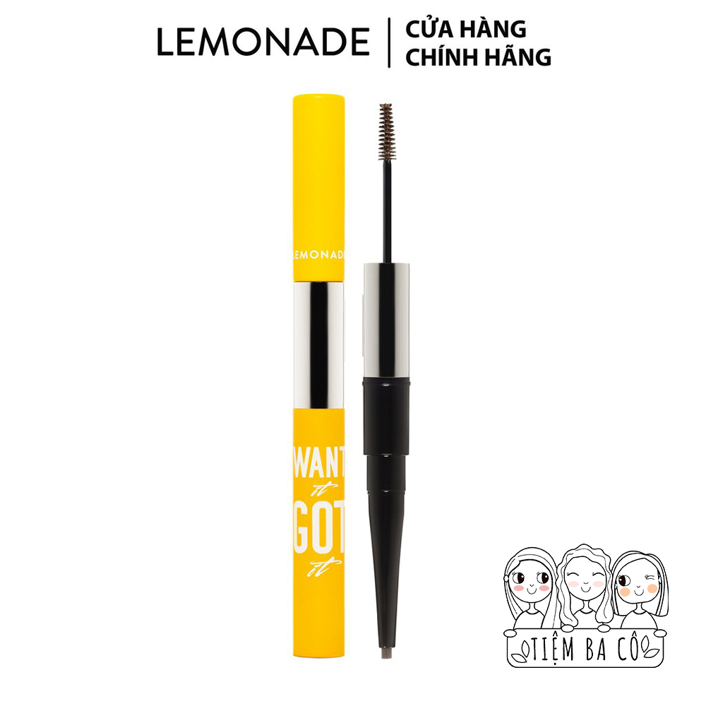 Chì Kẻ Chân Mày Lemonade Want It Got It Dual Eyebrow 2.75g.