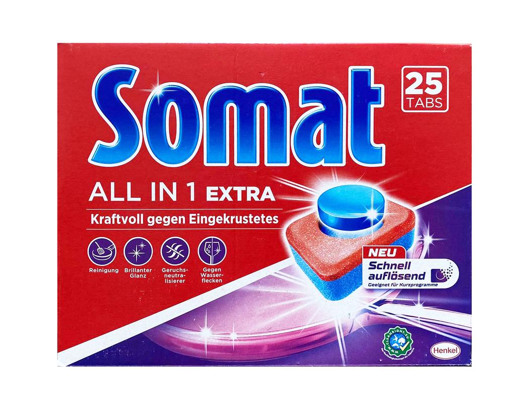 100 viên rửa chén bát Somat Hàng Đức tích hợp 10 trong 1