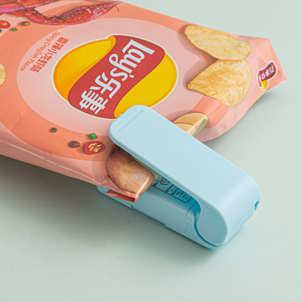 [HCM] Máy Hàn Miệng Túi Mini Tiện Lợi，Công cụ niêm phong nóng túi snack nhựa mini cầm tay HD3406