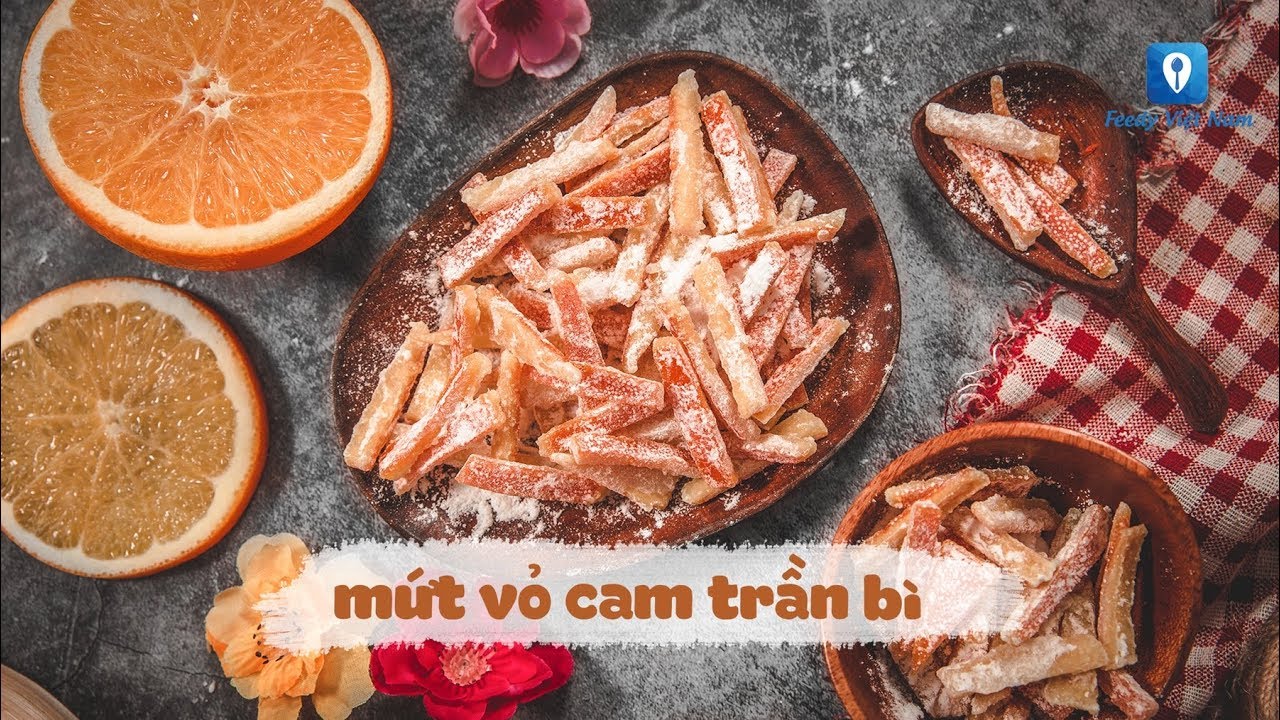 100g Mứt trần bì
