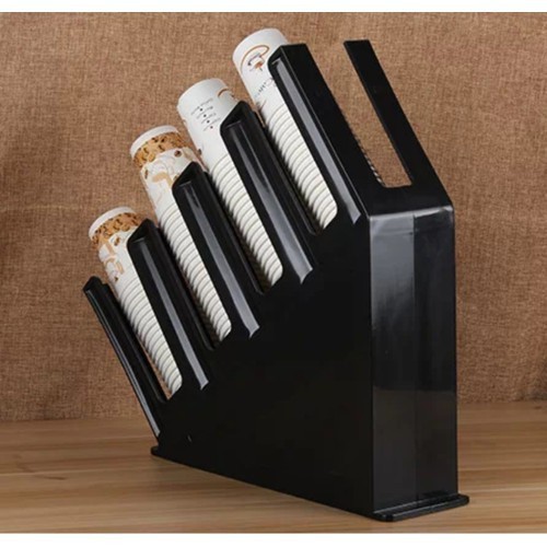KỆ ĐỰNG CỐC TRÀ SỮA MICA -MÀU ĐEN