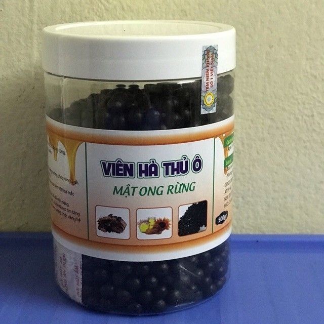 500 gr viên hà thủ ô mật ong rừng.