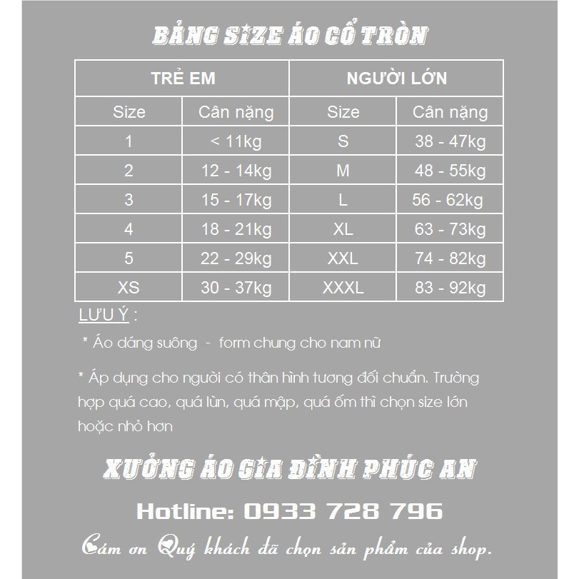 Áo gia đình - GIA ĐÌNH LÀ SỐ 1
