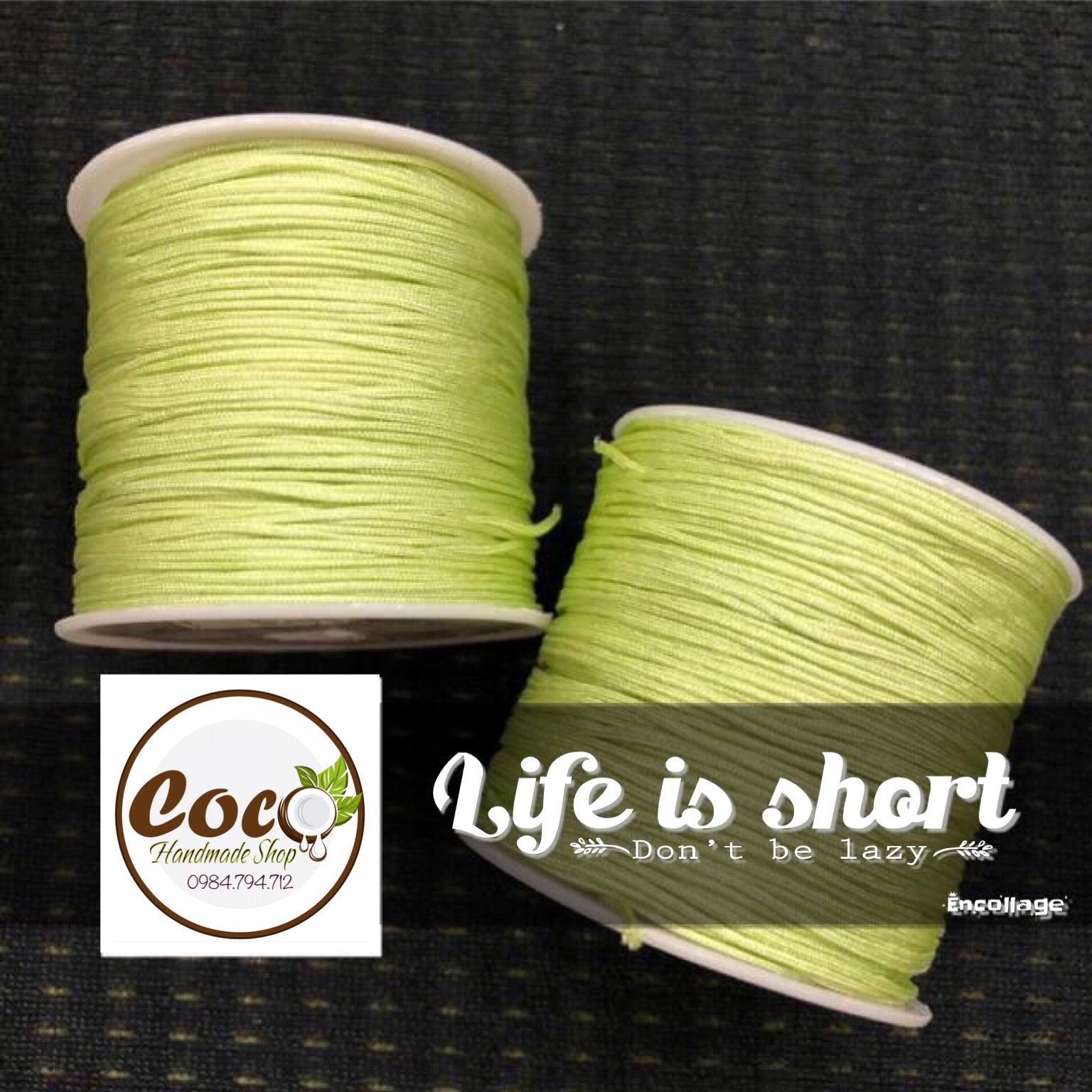 [HCM]Cuộn Dây Dù Làm Vòng Tay Handmade