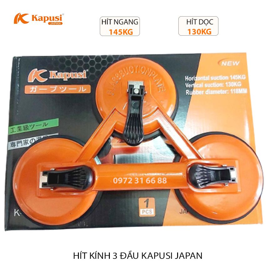 Hít kính kapusi japan - hít kính chân không - hít gạch - hít đá...