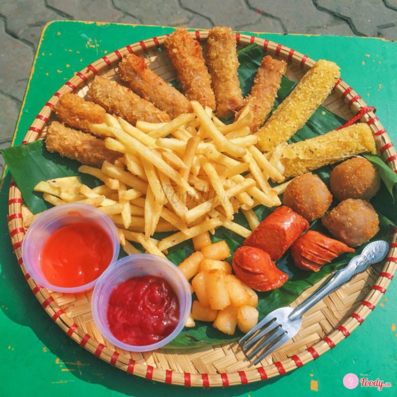 Mẹt tre đựng đồ ăn vặt cỡ nhỏ