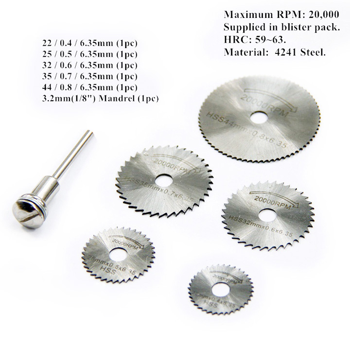 Bộ 5 lưỡi cưa hợp kim cao cấp