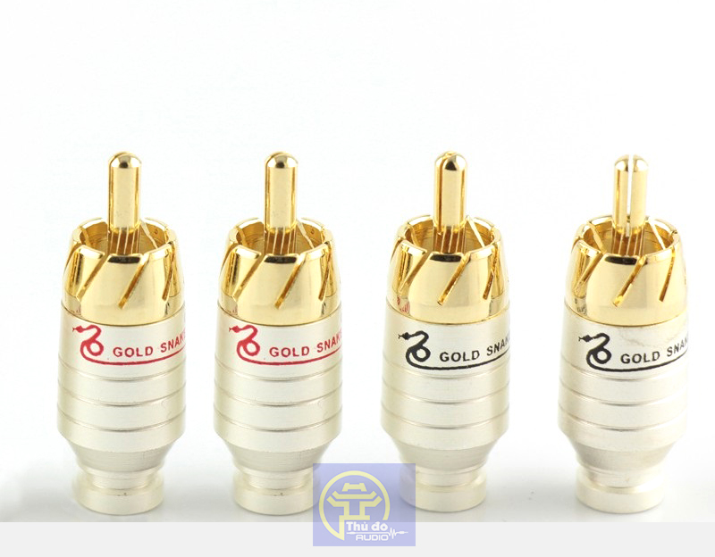 8 cái jack av gold snake | jack rca| jack hoa sen | jack bông sen