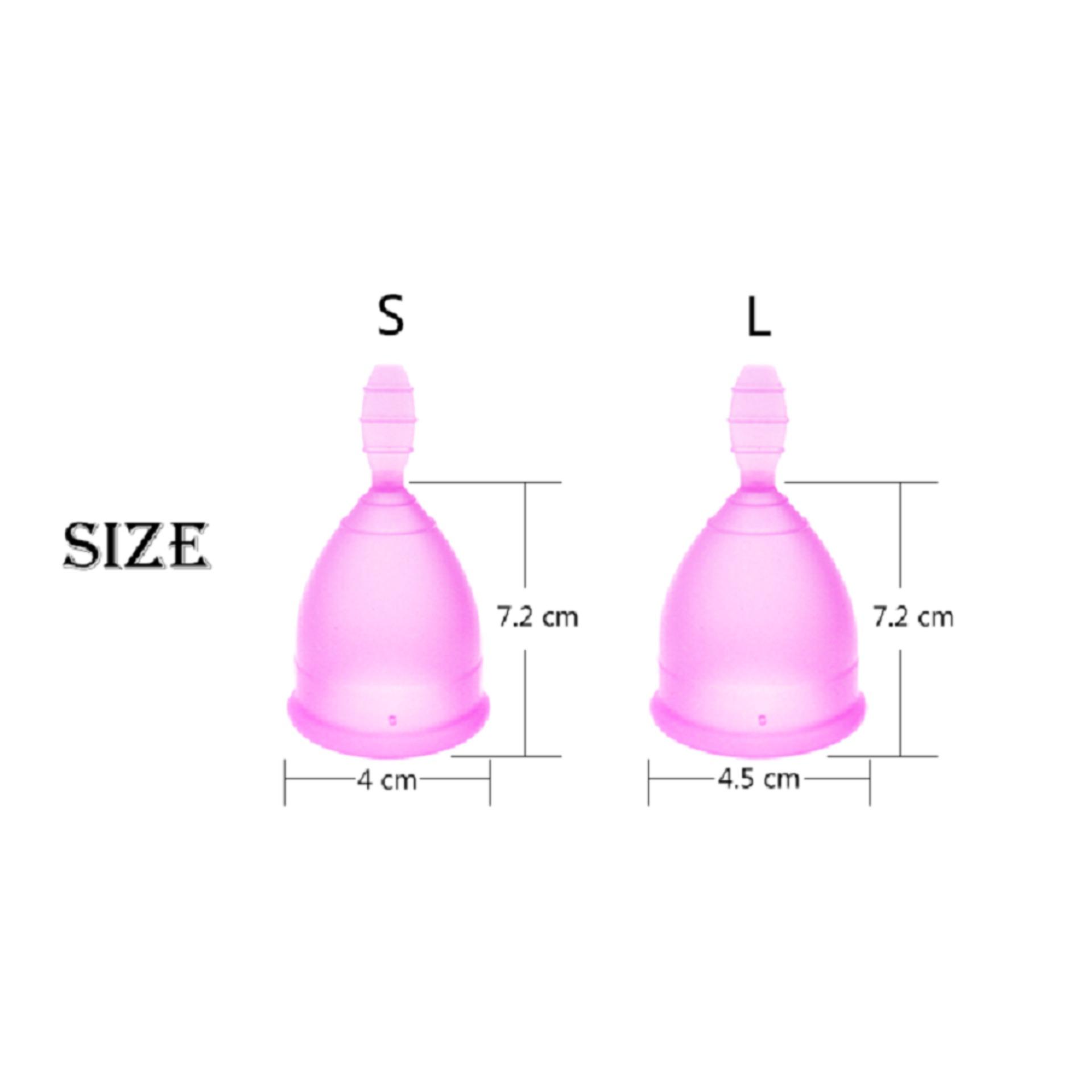 Cốc nguyệt san Vivacup siêu mềm (size S, L)