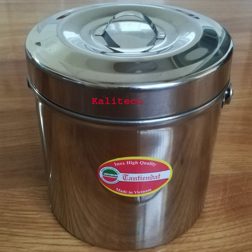 [HCM]Camen Đựng Cơm Inox 12cm (1,4 lít) Tantiendat-Kaliteco