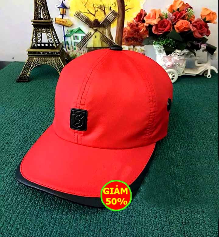 [ LOẠI TỐT ] Nón kết lưỡi trai vải dù có vành nữ , Mũ nồi mỏ da - nón lưỡi trai da đen - mũ thủy thủ - mũ nữ đẹp