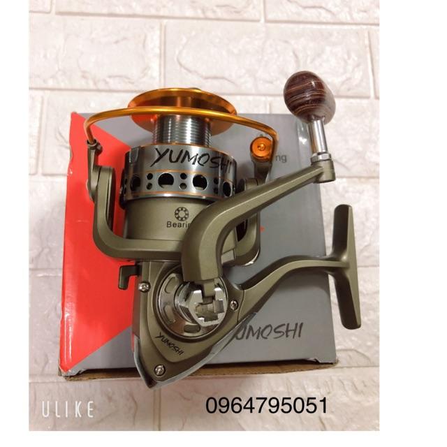 Máy câu yumoshi lc 4000-5000-6000-7000 . Sản phẩm chính xác là: vàng xám,7000