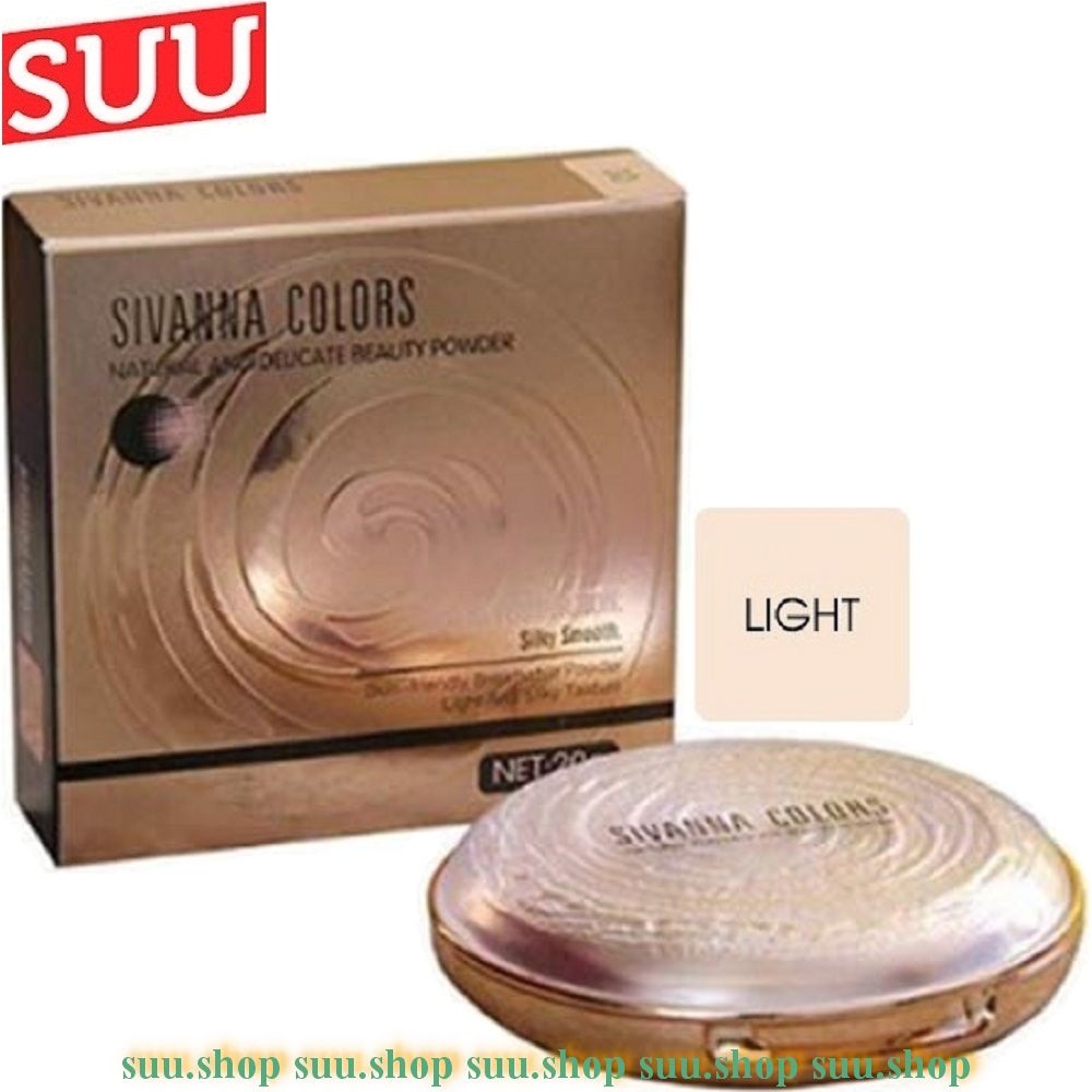 Phấn Phủ Số 01 Tông Da Sáng Sivanna Colors