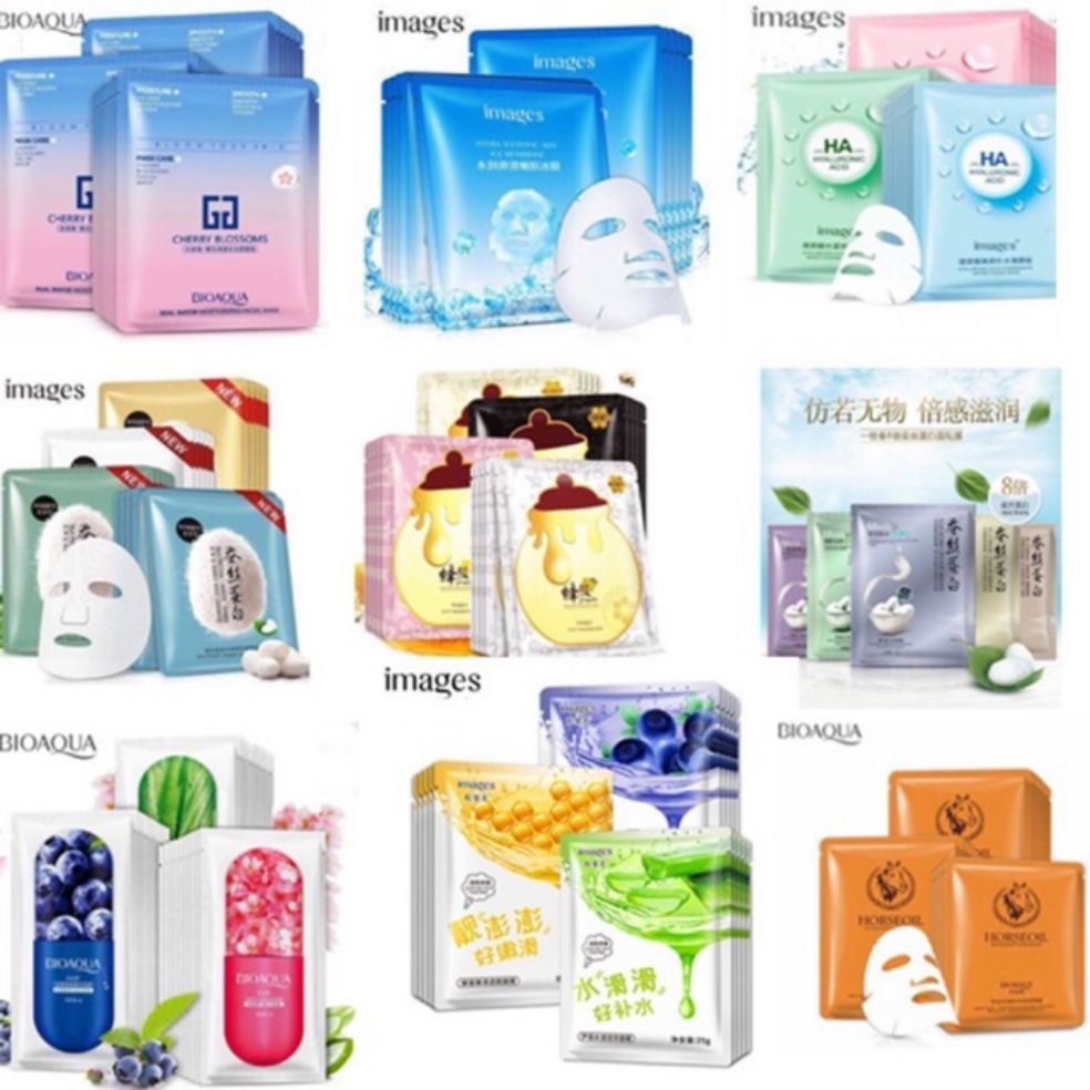 Combo 10 miếng Mặt nạ nội địa Trung ( mẫu ngẫu nhiên)