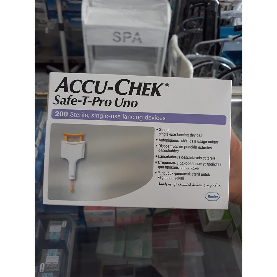 [HCM]Kim lấy máu Accu-Chek Safe-T-Pro Uno