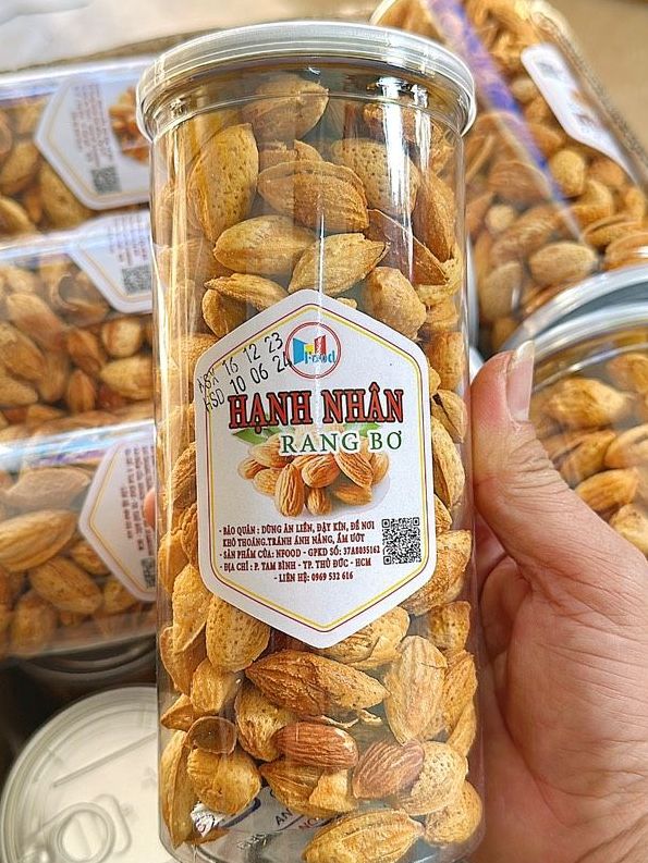 Hạnh Nhân Rang Bơ Mỹ - thơm ngon bổ dưỡng
