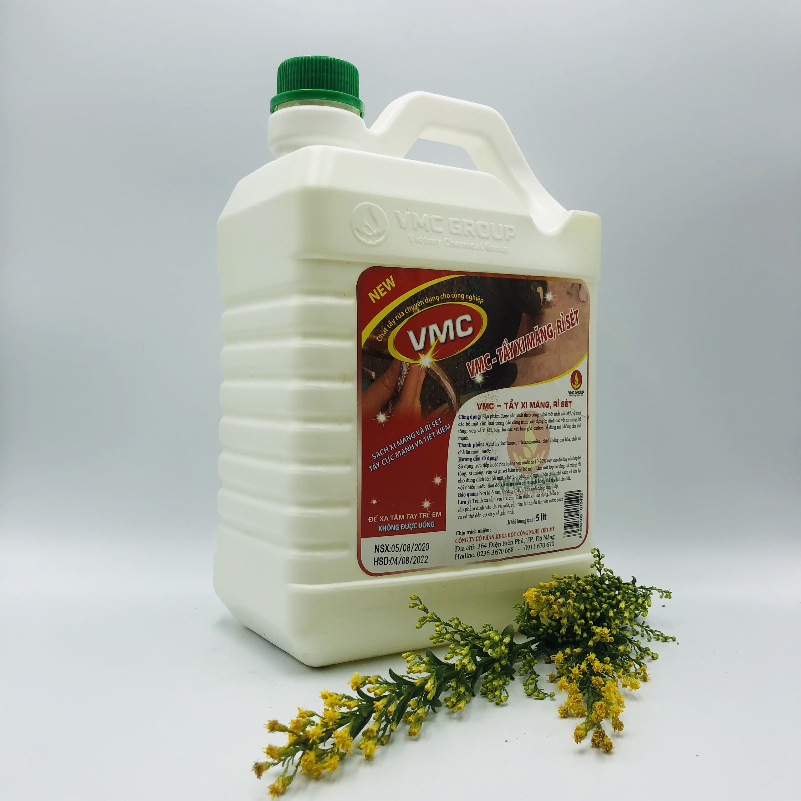 VMC TẨY XI MĂNG, RỈ SÉT TRÊN GẠCH