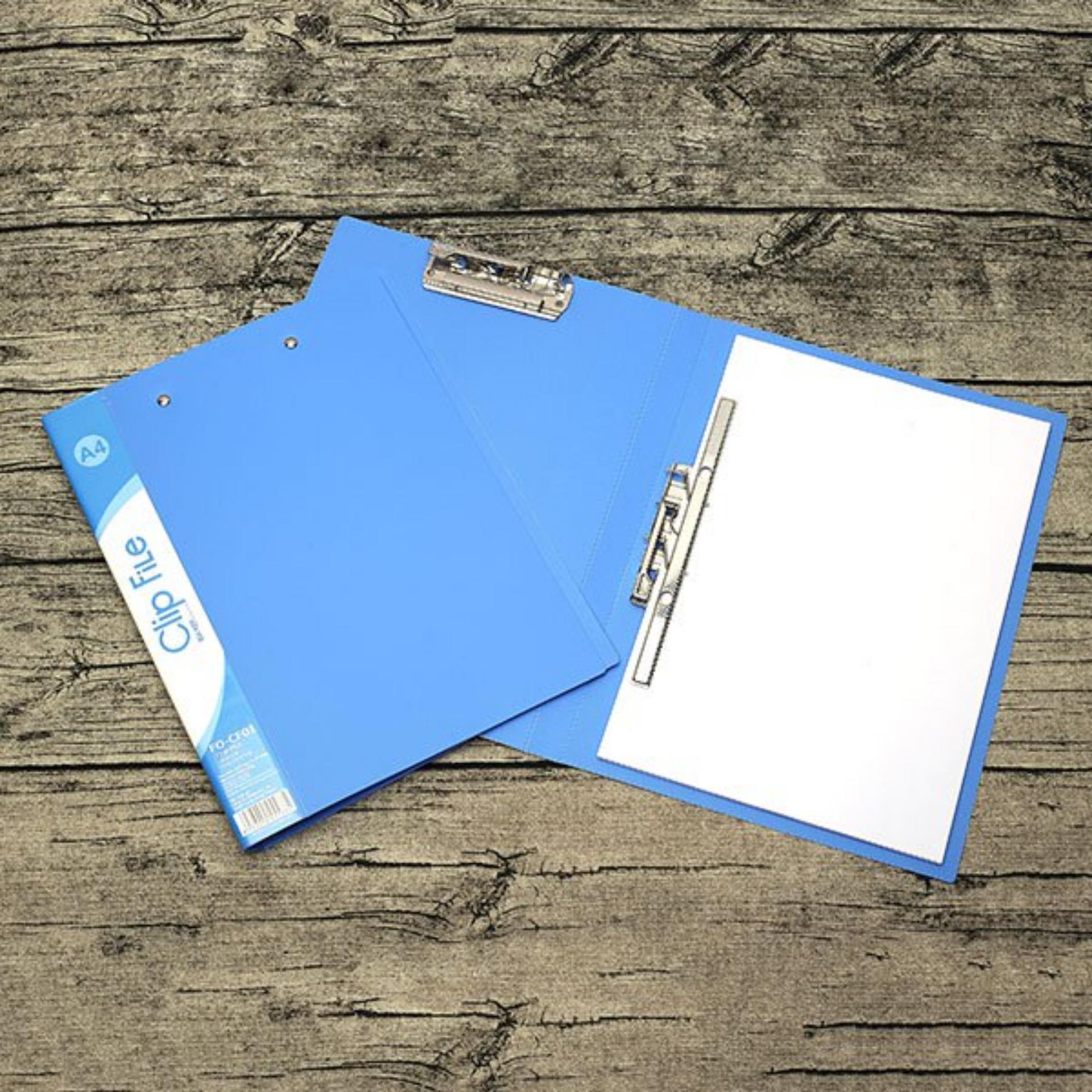 Combo 4 Bìa kẹp A4 Flexoffice FO-CF01