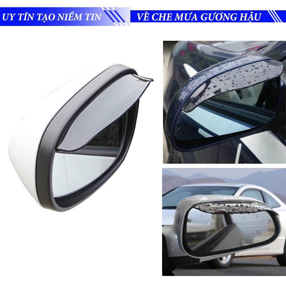 Vè che nước mưa gương chiếu hậu ô tô - Tấm che nước mưa gương chiếu hậu