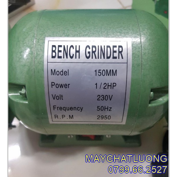[HCM]MÁY MÀI 2 ĐÁ BENCH GINDER 1/4HP 1/2HP 3/4HP