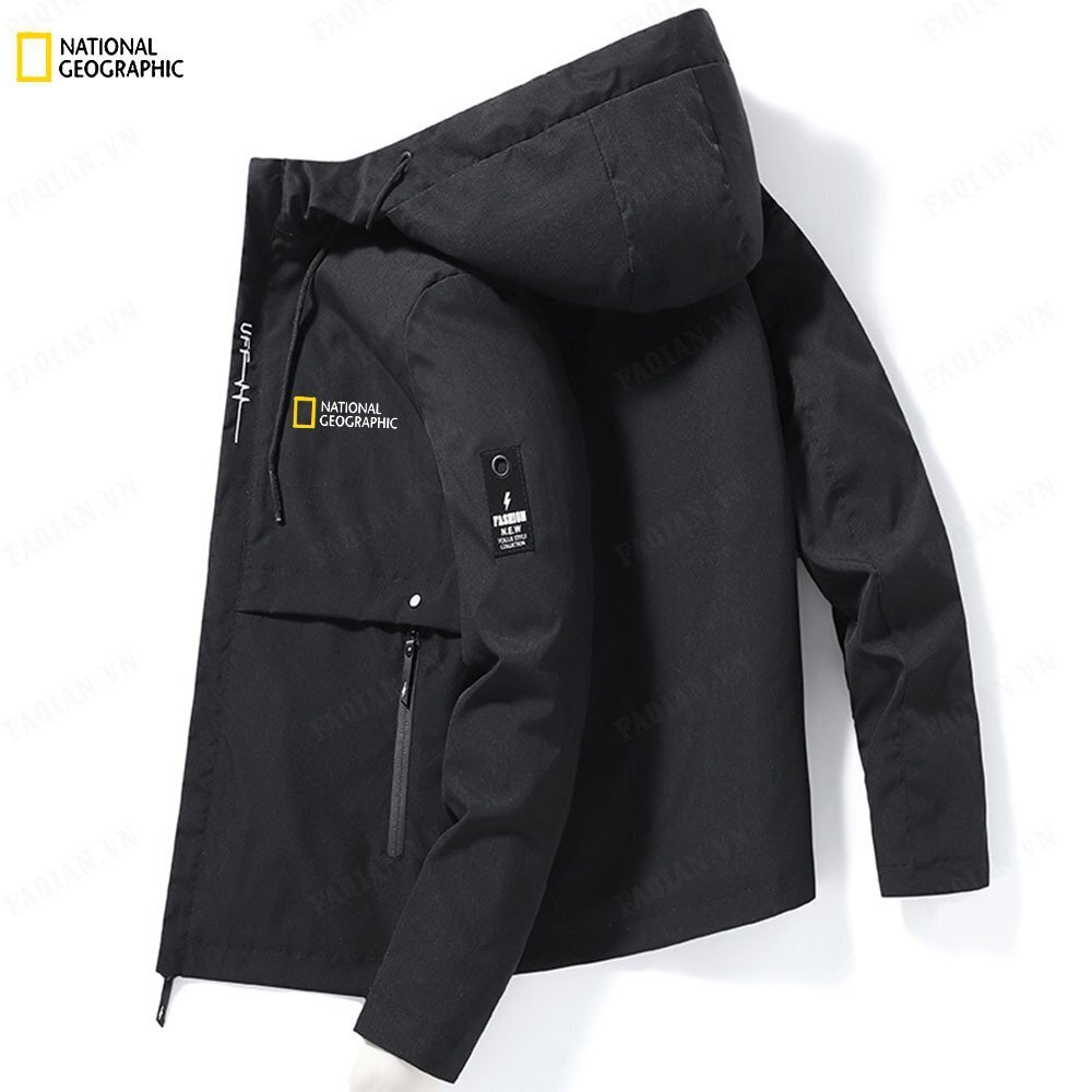 Youthful Men's Autumn Jacket Casual Hooded Outerwear for a Fashionable Look