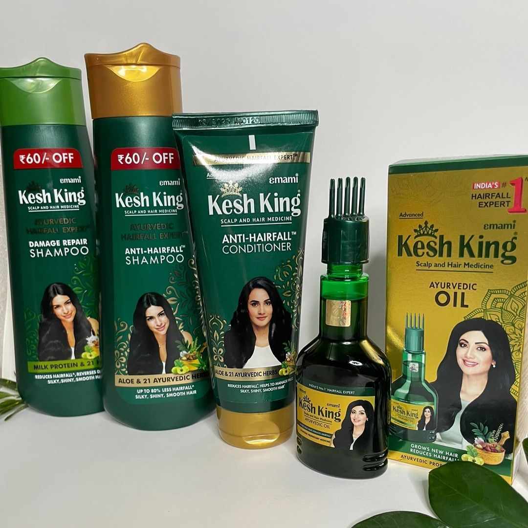Dầu dưỡng tóc 21 loại thảo dược Kesh King 100ml